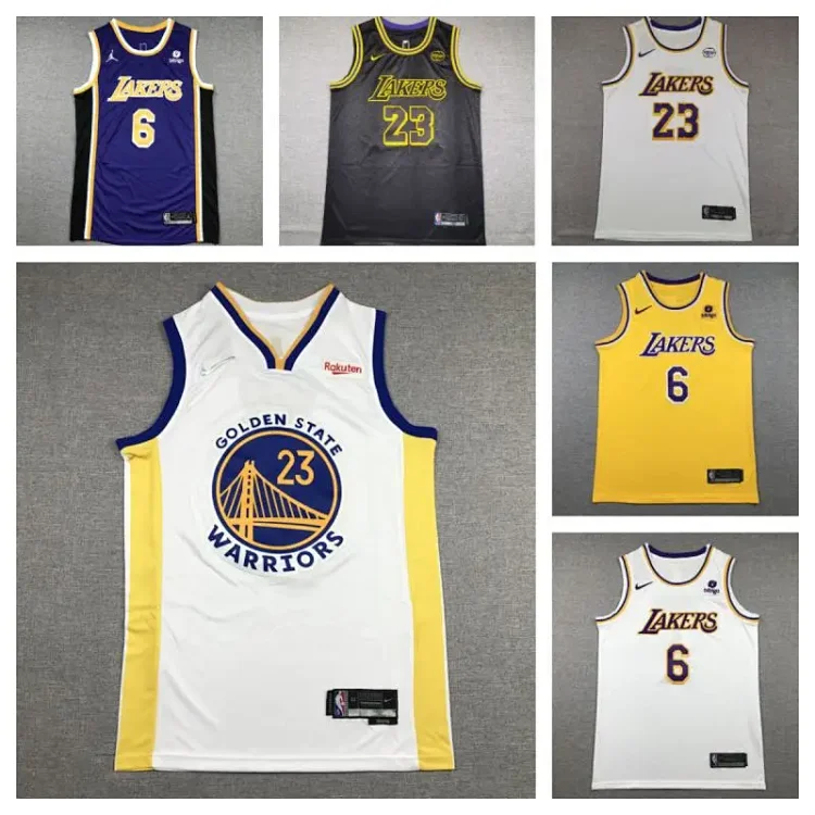 NBA Lakers Warriors Jerseys(35+)7452564507